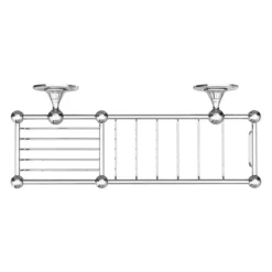 Chatsworth 1928 Traditional Large Soap Basket - Chrome -Bathroom Discount Store 003cht n d1