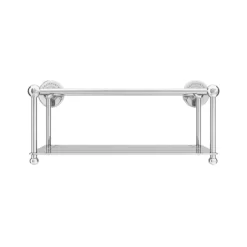 Chatsworth 1928 Traditional Large Bottle Rack - Chrome -Bathroom Discount Store 004chtd3