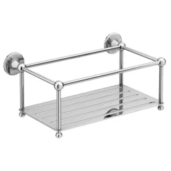 Chatsworth 1928 Traditional Large Bottle Rack - Chrome -Bathroom Discount Store 004chtdetail2