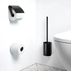 Keuco Plan Spare Toilet Roll Holder - Black -Bathroom Discount Store 14963370000 d1