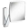 Keuco ILook Move Square Illuminated Cosmetic Mirror - Chrome -Bathroom Discount Store 17613019004 d1