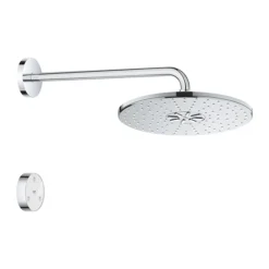 Grohe Rainshower SmartConnect 310 Shower Head & Arm With Wireless Remote -Bathroom Discount Store 26640000 d4n