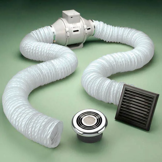 HIB Cyclone Chrome Wet Room Inline Fan 5 HIB Cyclone Chrome Wet Room Inline Fan - Image 3