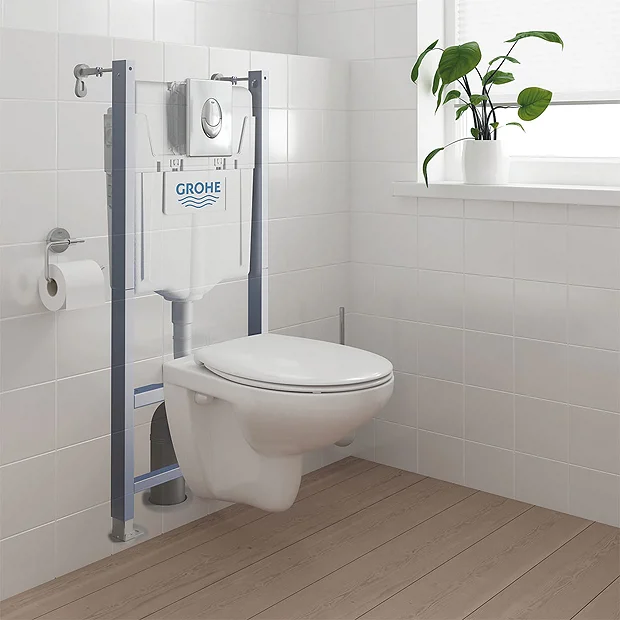 Grohe Solido Bau Ceramic Rimless 5-in-1 Pack 4 Grohe Solido Bau Ceramic Rimless 5-in-1 Pack - Image 2