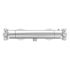 Chatsworth Traditional Crosshead Bottom Outlet Thermostatic Bar Shower Valve -Bathroom Discount Store 61axsvdetail1