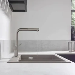 Hansgrohe Talis M54 270 Single Lever Kitchen Mixer With Pull Out Spray - Stainless Steel 10 Hansgrohe Talis M54 270 Single Lever Kitchen Mixer With Pull Out Spray - Stainless Steel -Bathroom Discount Store 72808800 d1