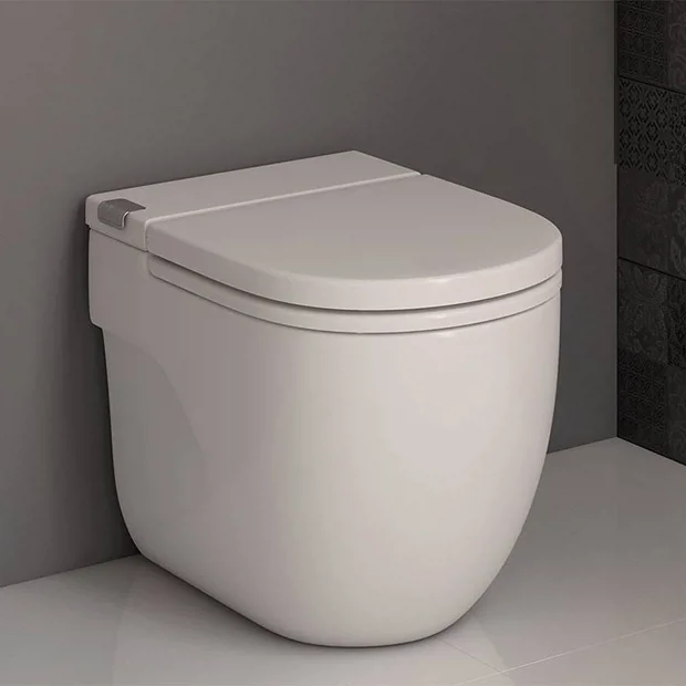 Roca In-Tank Meridian Back To Wall Toilet With Integrated Cistern + Soft Close Seat 4 Roca In-Tank Meridian Back To Wall Toilet With Integrated Cistern + Soft Close Seat - Image 2
