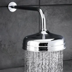 Hudson Reed Beaumont Twin Concealed Thermostatic Valve W/ 8" Apron Fixed Head -Bathroom Discount Store a3050a3286d1