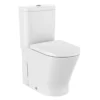 Roca The Gap Round D-Trit Rimless Close Coupled Toilet With Macerator Pump