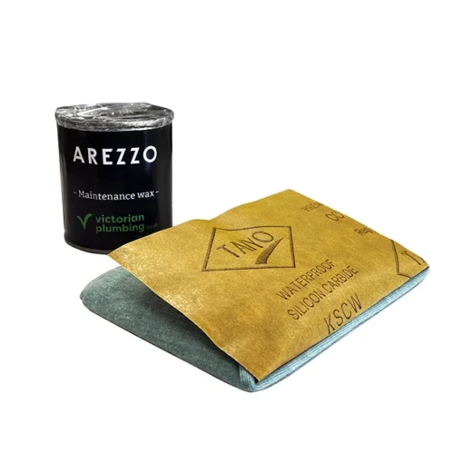 Arezzo Stone Dusk Grey Square Counter Top Basin (400 X 400mm) 4 Arezzo Stone Dusk Grey Square Counter Top Basin (400 X 400mm) -Bathroom Discount Store az027dg d1