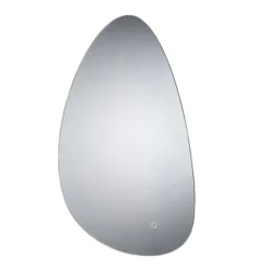 Arezzo 550 X 800mm Teardrop LED Backlit Bathroom Mirror With Anti-Fog -Bathroom Discount Store az1703mb d2