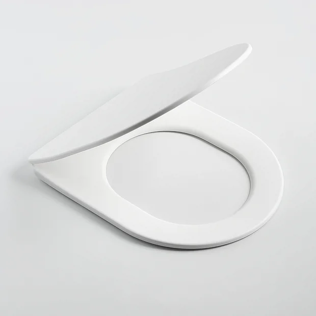 Arezzo Matt White Rimless Wall Hung Toilet Incl. Soft Close Seat 5 Arezzo Matt White Rimless Wall Hung Toilet Incl. Soft Close Seat - Image 3