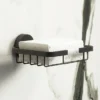 Arezzo Matt Black Soap Basket -Bathroom Discount Store azb324 d1