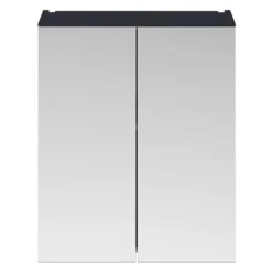 Arezzo 600 Matt Blue 2-Door Mirror Cabinet -Bathroom Discount Store azb62mc nd1