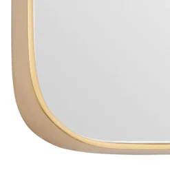 Arezzo Medium 400 X 400 Gold Frame Square Wall Mirror -Bathroom Discount Store azm842 d2