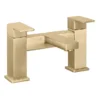 Arezzo Square Brushed Brass Bath Filler Tap