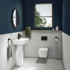 Arezzo Square Wall Hung Rimless Toilet Incl. Soft Close Seat 9 Arezzo Square Wall Hung Rimless Toilet Incl. Soft Close Seat -Bathroom Discount Store azssqwhp d2