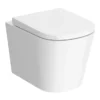 Arezzo Square Wall Hung Rimless Toilet Incl. Soft Close Seat 2 Arezzo Square Wall Hung Rimless Toilet Incl. Soft Close Seat -Bathroom Discount Store azssqwhp d3