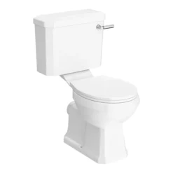 Arezzo Traditional Toilet With Chrome Lever 9 Arezzo Traditional Toilet With Chrome Lever -Bathroom Discount Store aztccch l