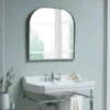 Burlington Curved Mirror With Chrome Frame - 700x700mm -Bathroom Discount Store burlingtoncurvedmirrorwithchromeframed1