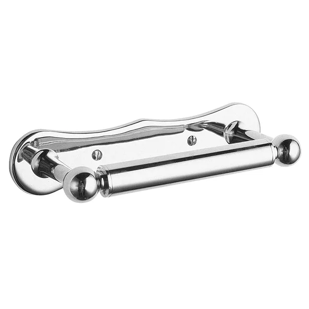 Chatsworth Traditional "Dog Bone" Toilet Roll Holder Chrome 5 Chatsworth Traditional "Dog Bone" Toilet Roll Holder Chrome - Image 3
