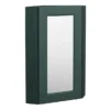 Chatsworth Corner Mirror Cabinet Green -Bathroom Discount Store cnrmcabgrn l