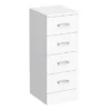 Cove 300x330mm White 4 Drawer Unit -Bathroom Discount Store cove300x330mmwhite4drawerunitlrg