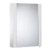 Tavistock Detail Single Door Mirror Cabinet - Gloss White -Bathroom Discount Store de47w l