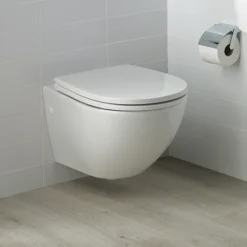 Ideal Standard White Toilet Seat & Cover -Bathroom Discount Store e002101.ai1