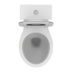 Ideal Standard Eurovit+ Comfort Height Close Coupled Toilet With Soft Close Seat -Bathroom Discount Store e218401 d3
