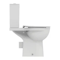 Ideal Standard Eurovit+ Comfort Height Close Coupled Toilet With Soft Close Seat