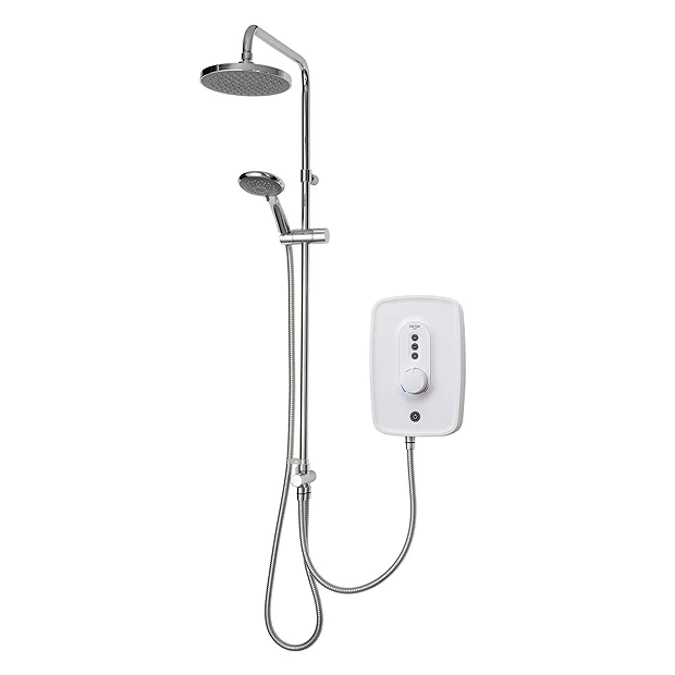 Triton Danzi DuElec 10.5kw Electric Shower - White 4 Triton Danzi DuElec 10.5kw Electric Shower - White - Image 2