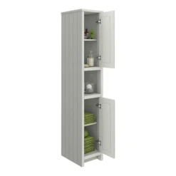 Chatsworth Traditional Grey Tall Cabinet -Bathroom Discount Store grdantb d1
