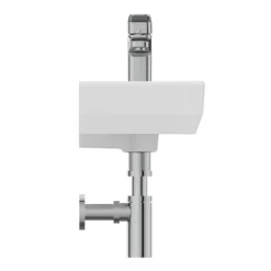 Ideal Standard I.Life S 450mm Wall Hung Right Hand 1TH Washbasin + Chrome Bottle Trap -Bathroom Discount Store isil45wh d2