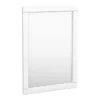 Keswick White 500 X 700mm Traditional Wall Hung Framed Mirror 2 Keswick White 500 X 700mm Traditional Wall Hung Framed Mirror -Bathroom Discount Store keswhtm l