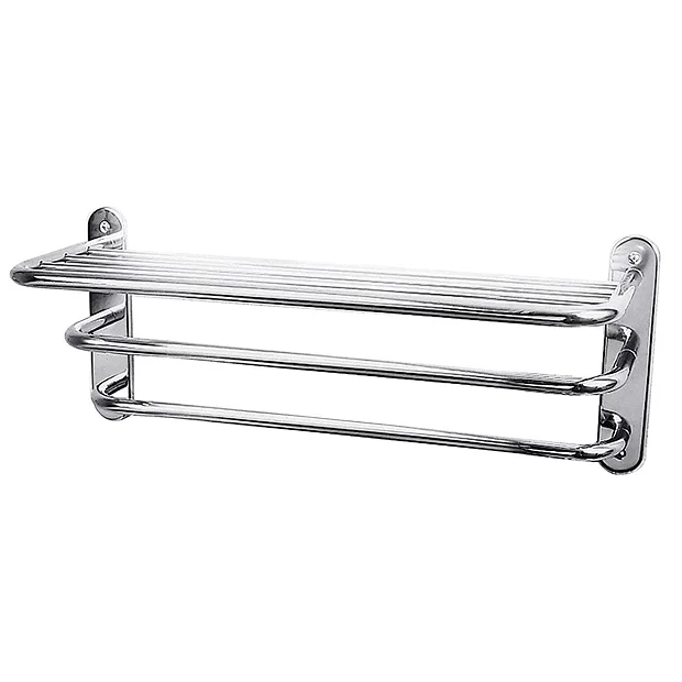 Hudson Reed Chrome 3 Tier Towel Rack 3 Hudson Reed Chrome 3 Tier Towel Rack