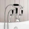 Lancaster Black Traditional Tap Package (Bath + Basin Tap) 1 Lancaster Black Traditional Tap Package (Bath + Basin Tap) -Bathroom Discount Store lancbpk n d5