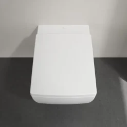 Villeroy & Boch Villeroy And Boch Memento 2.0 DirectFlush Rimless Wall Hung Toilet + Soft Close Seat -Bathroom Discount Store m2drwhwc d3