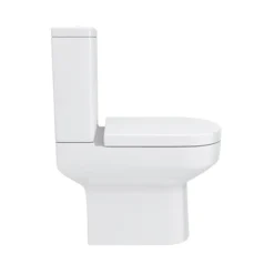 Metro Close Coupled Modern Toilet + Soft Close Seat -Bathroom Discount Store metcc d3