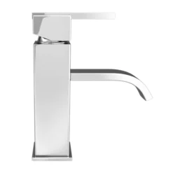 Milan Modern Mono Basin Mixer Tap - Chrome 11 Milan Modern Mono Basin Mixer Tap - Chrome -Bathroom Discount Store mil001detail1