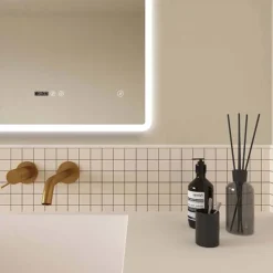 Toreno 600 X 800mm LED Bluetooth Mirror Incl. Shaver Socket + Anti-Fog