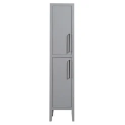 Montrose Dove Grey Tall Storage Unit With Matt Black Handles 7 Montrose Dove Grey Tall Storage Unit With Matt Black Handles -Bathroom Discount Store mtumgmb d1