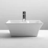 Nuie Rectangular 495 X 410mm Ceramic Flared Counter Top Basin -Bathroom Discount Store nbv124 nl