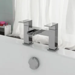 Monza Waterfall Tap Package (Bath + Basin Tap) -Bathroom Discount Store plzpk detail2