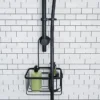 Croydex Matt Black Hook Over Shower Caddy 2 Croydex Matt Black Hook Over Shower Caddy -Bathroom Discount Store qm260421 d3