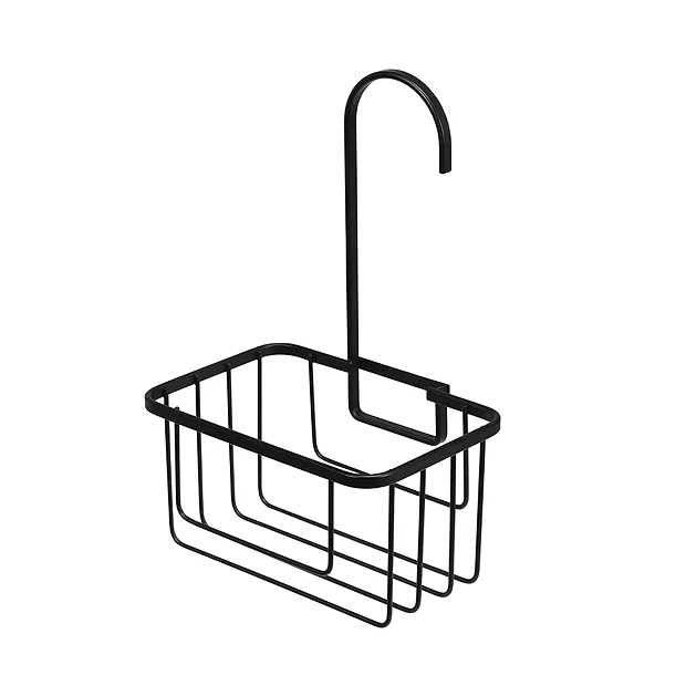 Croydex Matt Black Hook Over Shower Caddy 4 Croydex Matt Black Hook Over Shower Caddy - Image 2