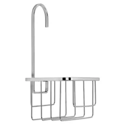 Bathroom Discount Store 26 Croydex Hanging Shower Riser Rail Caddy - Chrome Plated