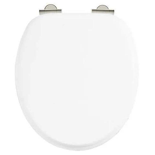 Burlington Soft Close Toilet Seat - Gloss White Seat 4 Burlington Soft Close Toilet Seat - Gloss White Seat - Image 2