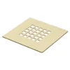 Brushed Brass Shower Grate Cover For Imperia Shower Trays -Bathroom Discount Store sg bbr d1