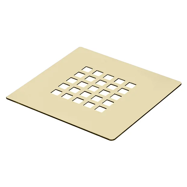Brushed Brass Shower Grate Cover For Imperia Shower Trays 3 Brushed Brass Shower Grate Cover For Imperia Shower Trays